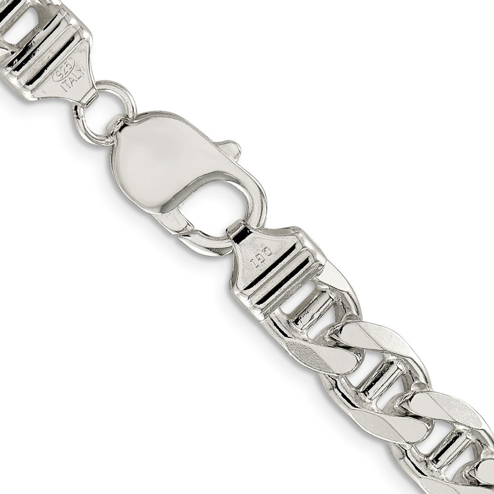 Sterling Silver 8.75mm Figaro Anchor Chain