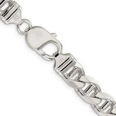 Sterling Silver 8.75mm Figaro Anchor Chain - 4