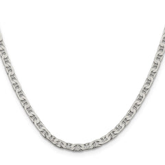 Sterling Silver 3.75mm Flat Anchor Chain - 2