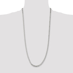 Sterling Silver 4.5mm Flat Anchor Chain - 9