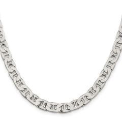 Sterling Silver 6.5mm Flat Anchor Chain - 2