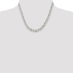 Sterling Silver 6.5mm Flat Anchor Chain - 4