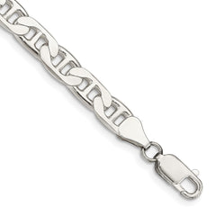 Sterling Silver 6.5mm Flat Anchor Chain - 3