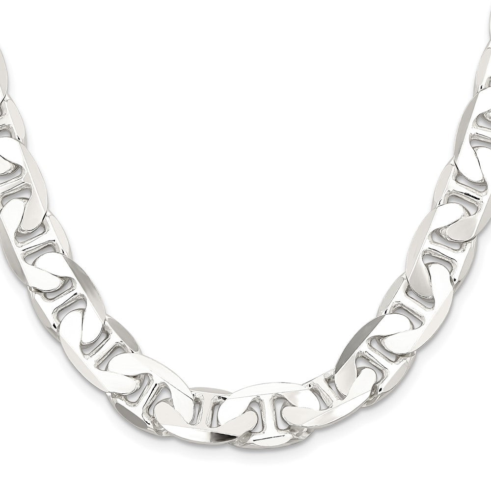 Sterling Silver 11.5mm Flat Anchor Chain