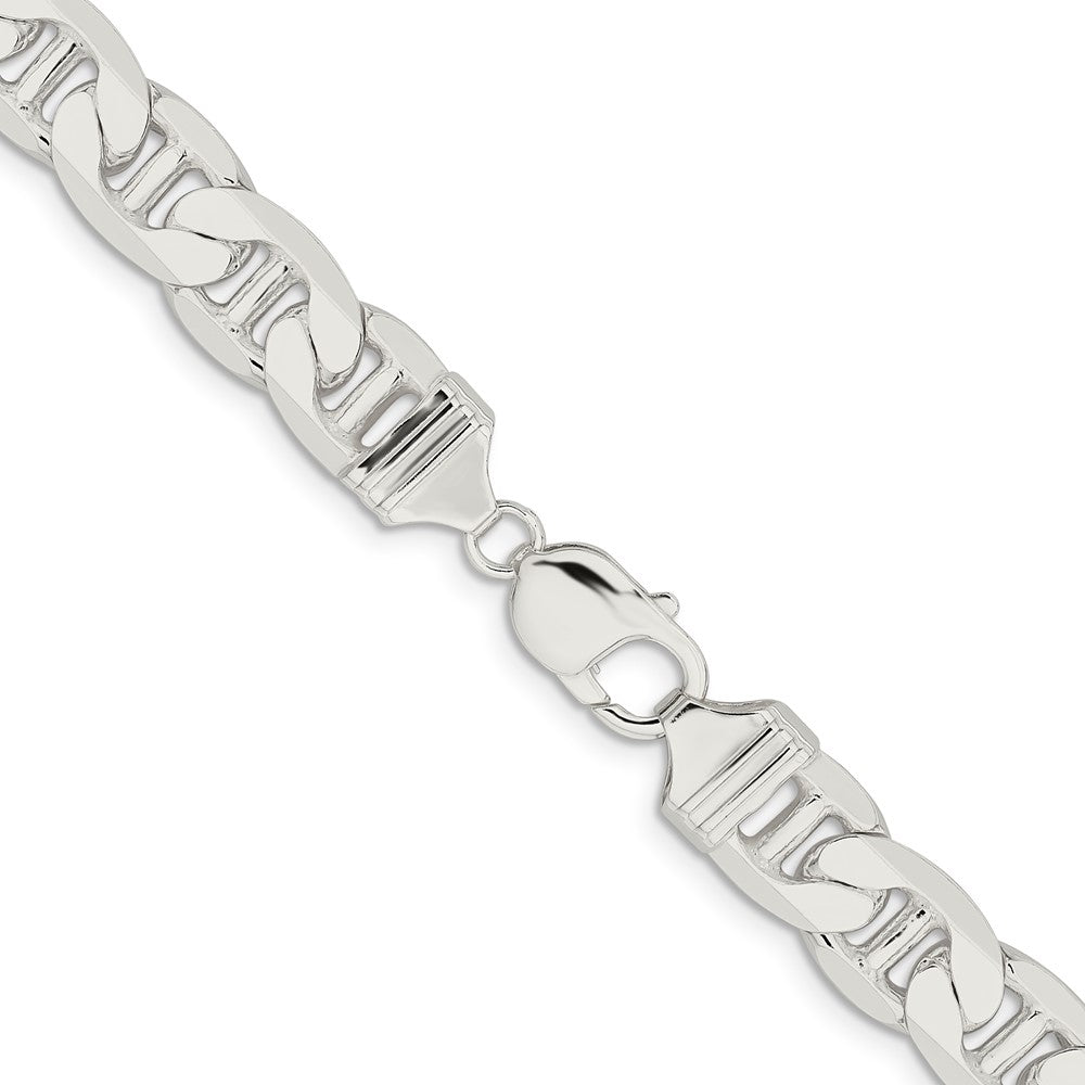 Sterling Silver 11.5mm Flat Anchor Chain