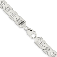 Sterling Silver 11.5mm Flat Anchor Chain - 5