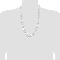 Sterling Silver 11.5mm Flat Anchor Chain