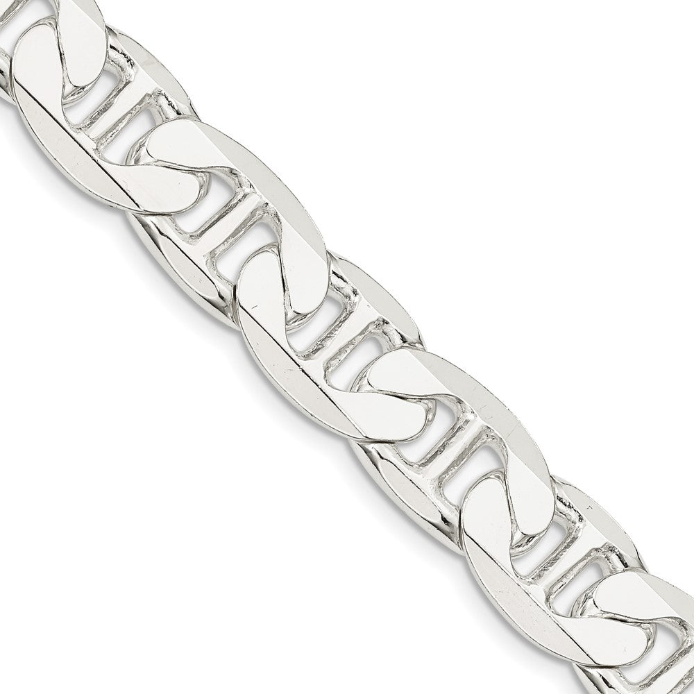 Sterling Silver 11.5mm Flat Anchor Chain - 5