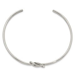 Sterling Silver Knot Bangle