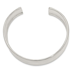 Sterling Silver 20mm Cuff Bangle Bracelet