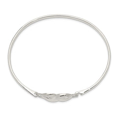 Sterling Silver Infinity Bangle