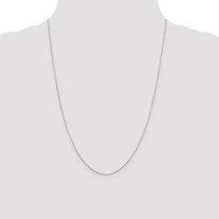 Sterling Silver .8mm 8 Sided Diamond-cut Box Chain - 2