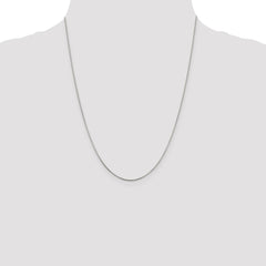 Sterling Silver .8mm Box Chain - 10