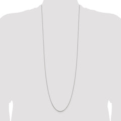 Sterling Silver .8mm Box Chain - 8
