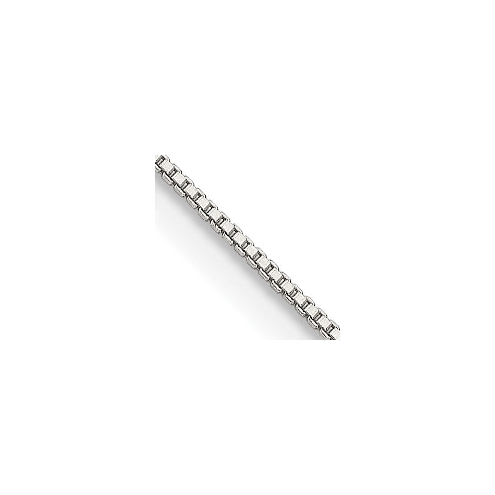 Sterling Silver .8mm Box Chain - 8
