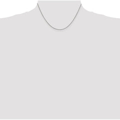 Sterling Silver .9mm Box Chain - 12