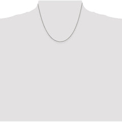 Sterling Silver .9mm Box Chain - 9