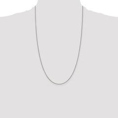 Sterling Silver .9mm Box Chain - 6