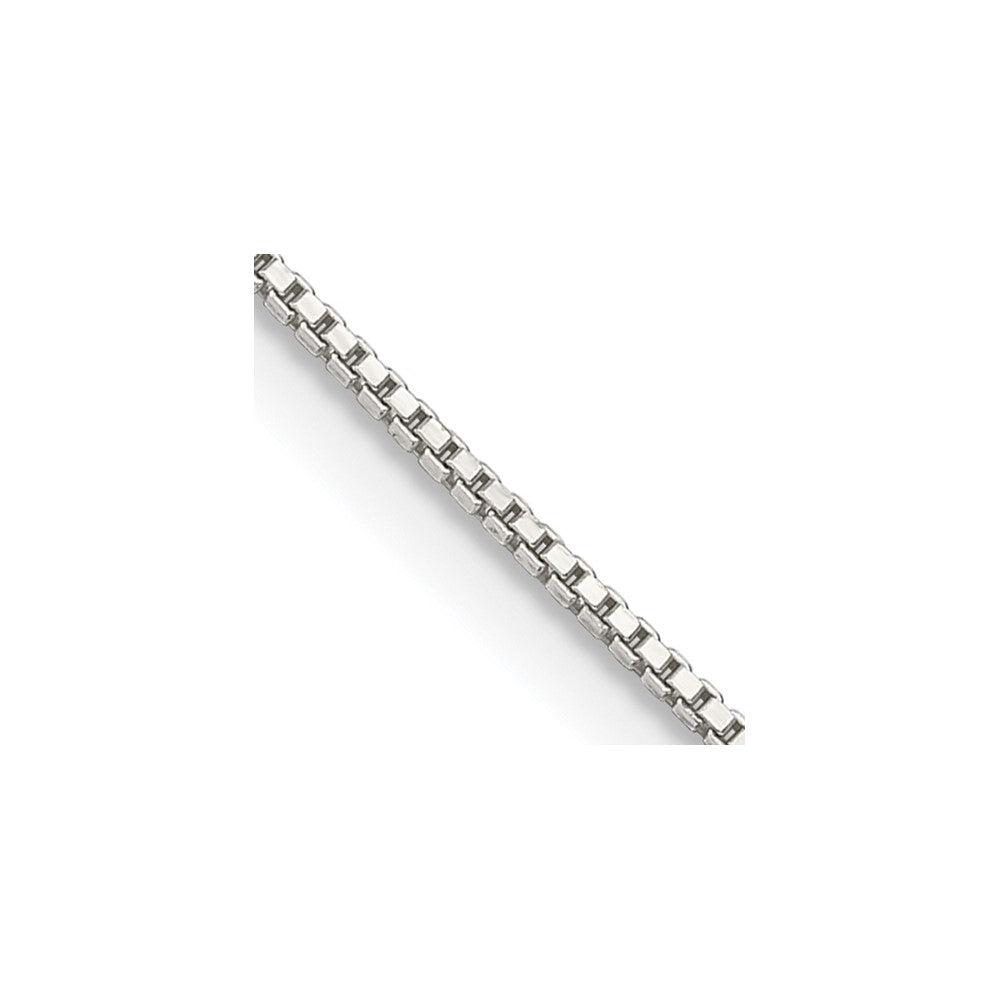 Sterling Silver .9mm Box Chain - 12