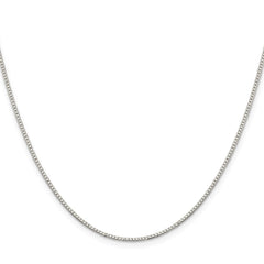 Sterling Silver 1.1mm Box Chain - 3