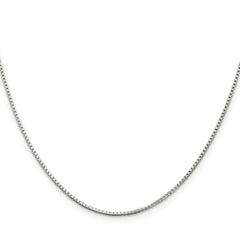 Sterling Silver 1.25mm Box Chain - 2
