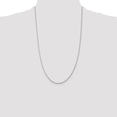 Sterling Silver 1.25mm Box Chain - 11