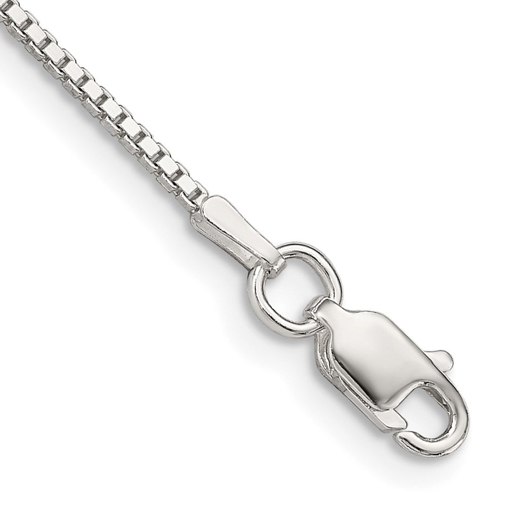 Sterling Silver 1.25mm Box Chain - 6