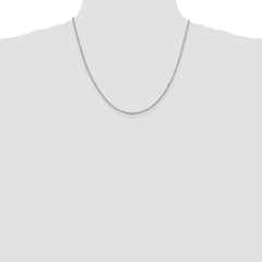 Sterling Silver Rhodium-plated 1.5mm Box Chain - 2