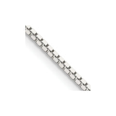 Sterling Silver 1.5mm Box Chain - 2