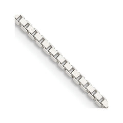 Sterling Silver 1.75mm Box Chain - 5