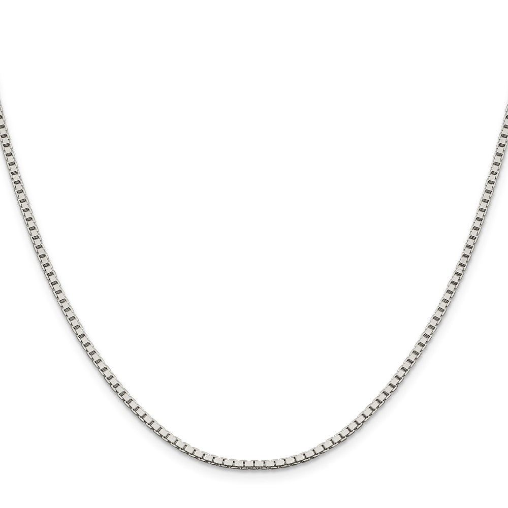 Sterling Silver 1.9mm Box Chain