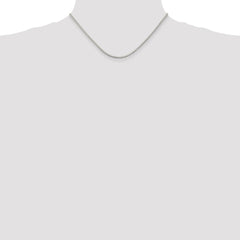 Sterling Silver 2mm Box Chain - 7