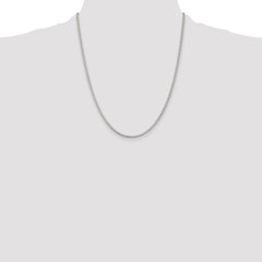 Sterling Silver 2mm Box Chain - 9