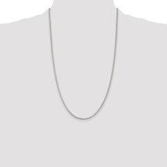 Sterling Silver 2mm Box Chain - 6
