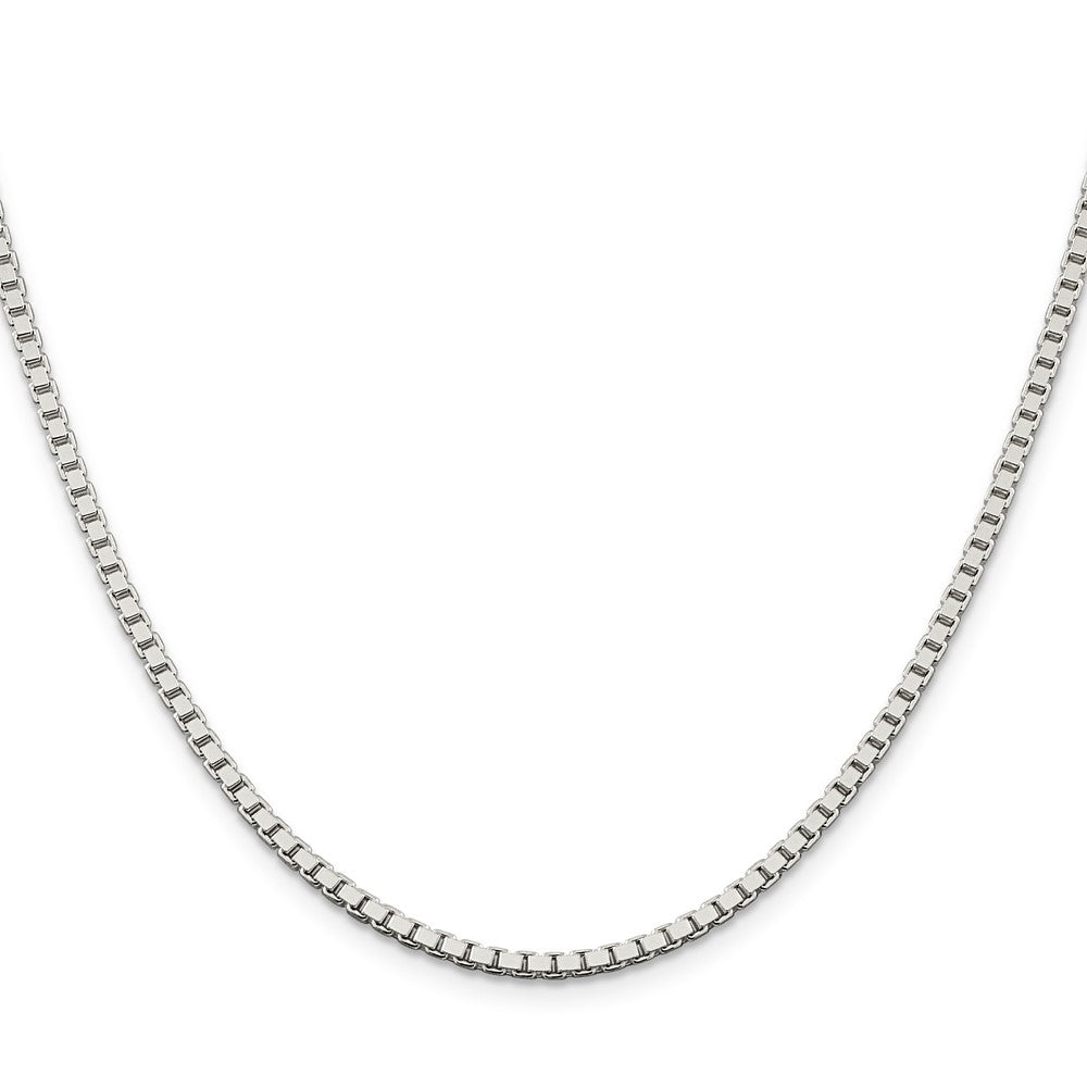 Sterling Silver 2.5mm Box Chain