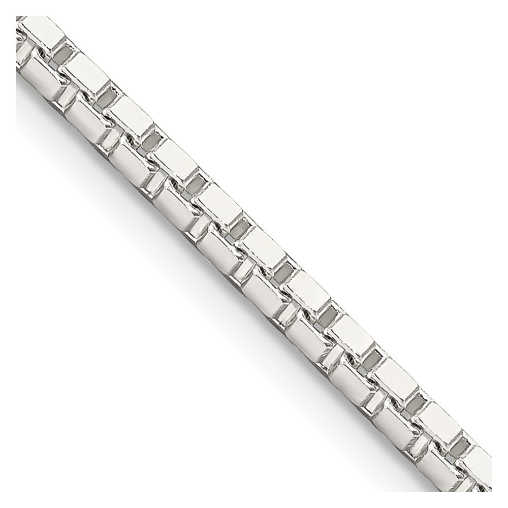 Sterling Silver 2.5mm Box Chain - 11
