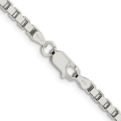 Sterling Silver 3mm Box Chain - 6
