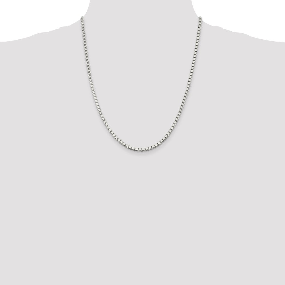 Sterling Silver 3mm Box Chain