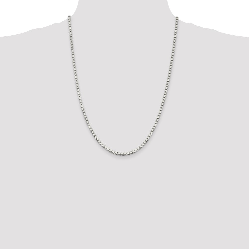 Sterling Silver 3mm Box Chain