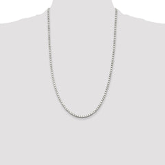 Sterling Silver 3mm Box Chain