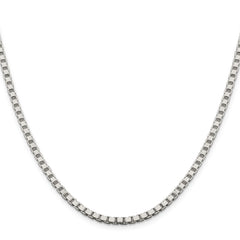 Sterling Silver 3.25mm Box Chain