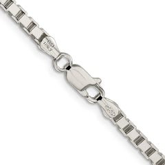 Sterling Silver 3.25mm Box Chain - 7
