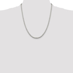 Sterling Silver 3.25mm Box Chain