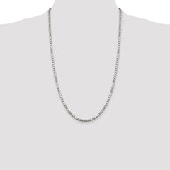 Sterling Silver 3.25mm Box Chain