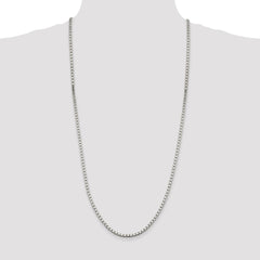 Sterling Silver 3.25mm Box Chain