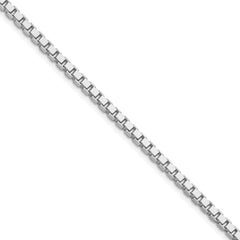 Sterling Silver Rhodium-plated 3.25mm Box Chain - 5