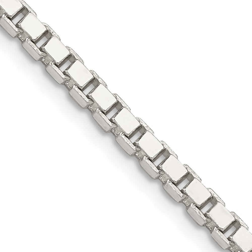 Sterling Silver 3.25mm Box Chain - 7