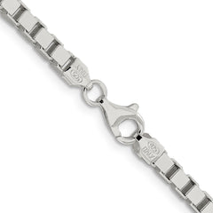 Sterling Silver 3.75mm Box Chain - 7