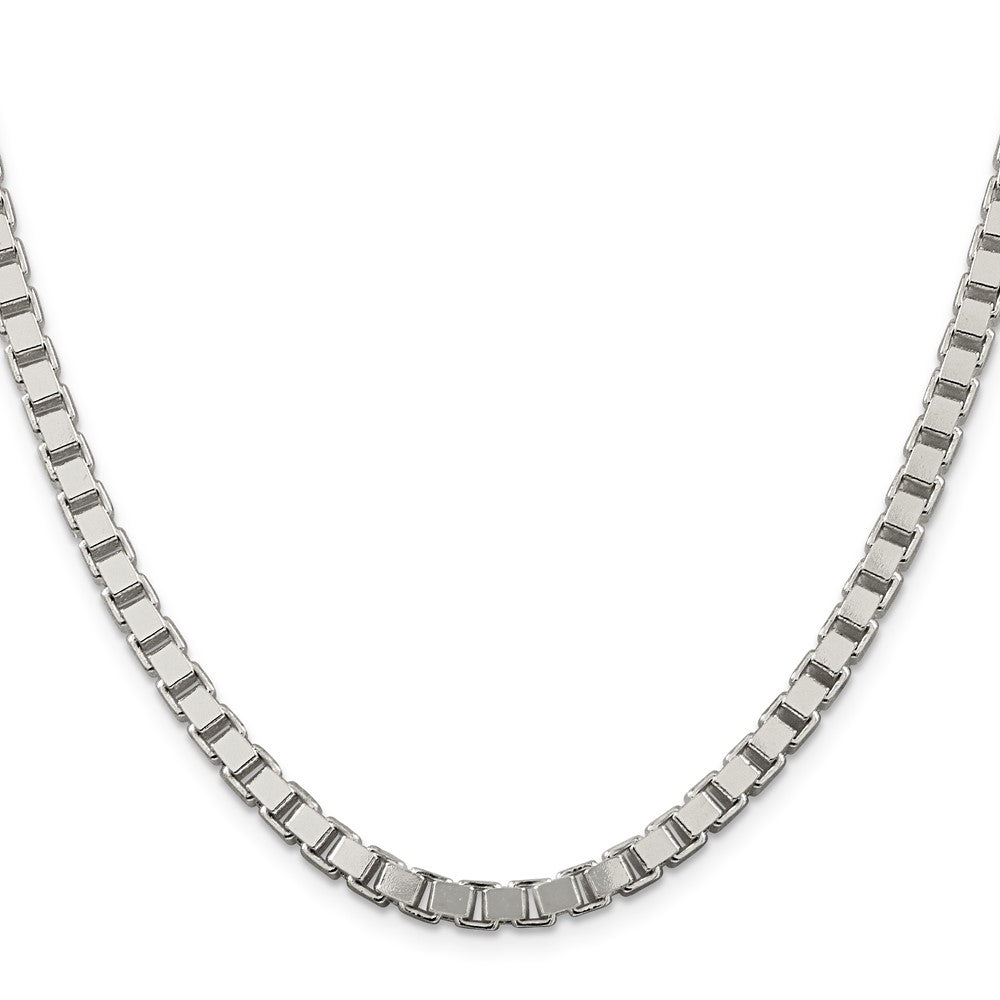 Sterling Silver 4.5mm Box Chain