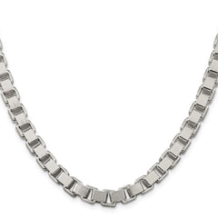 Sterling Silver 7mm Box Chain - 4